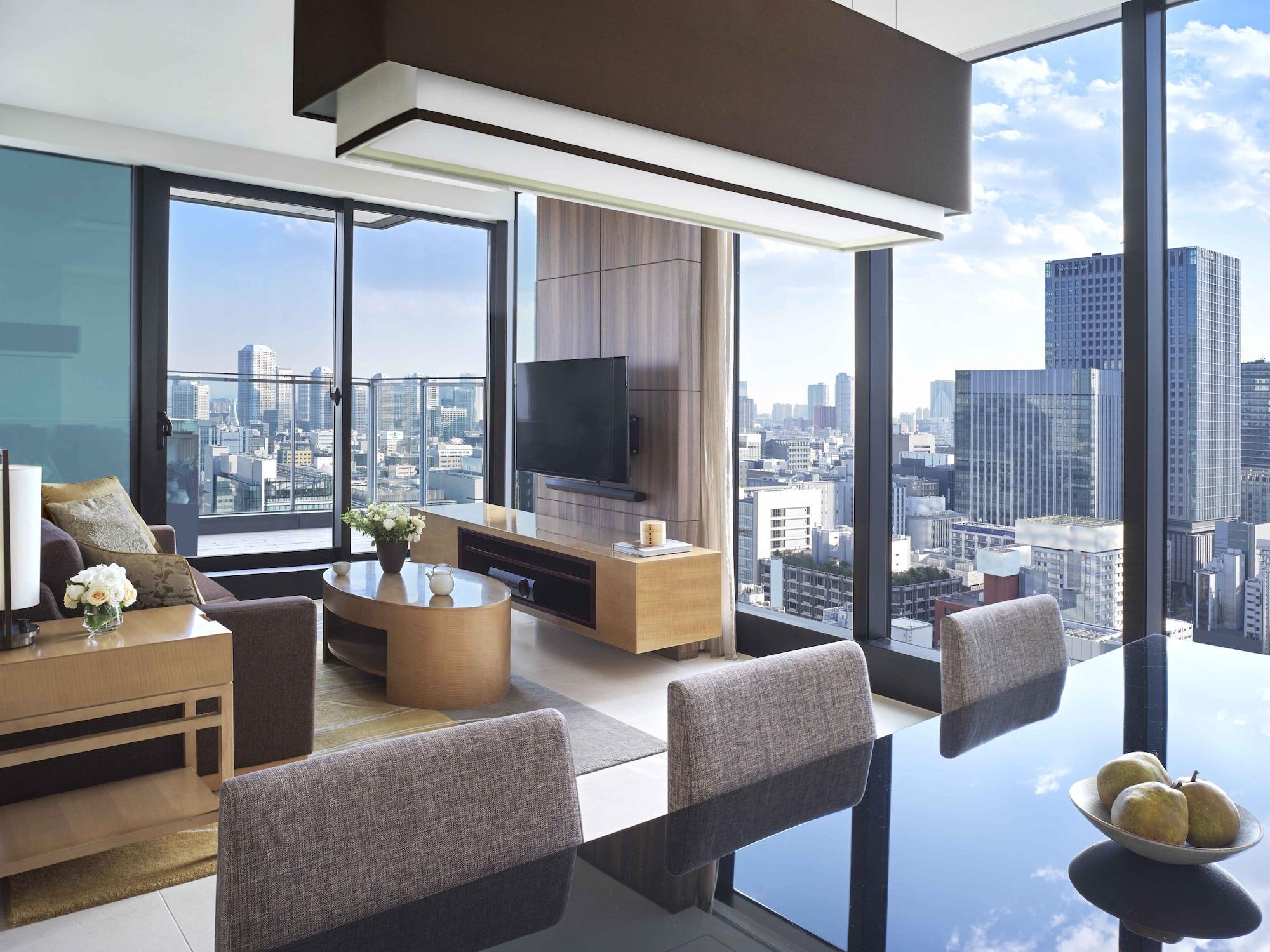 Hotel Oakwood Premier Tokio Exterior foto A living room in a condominium