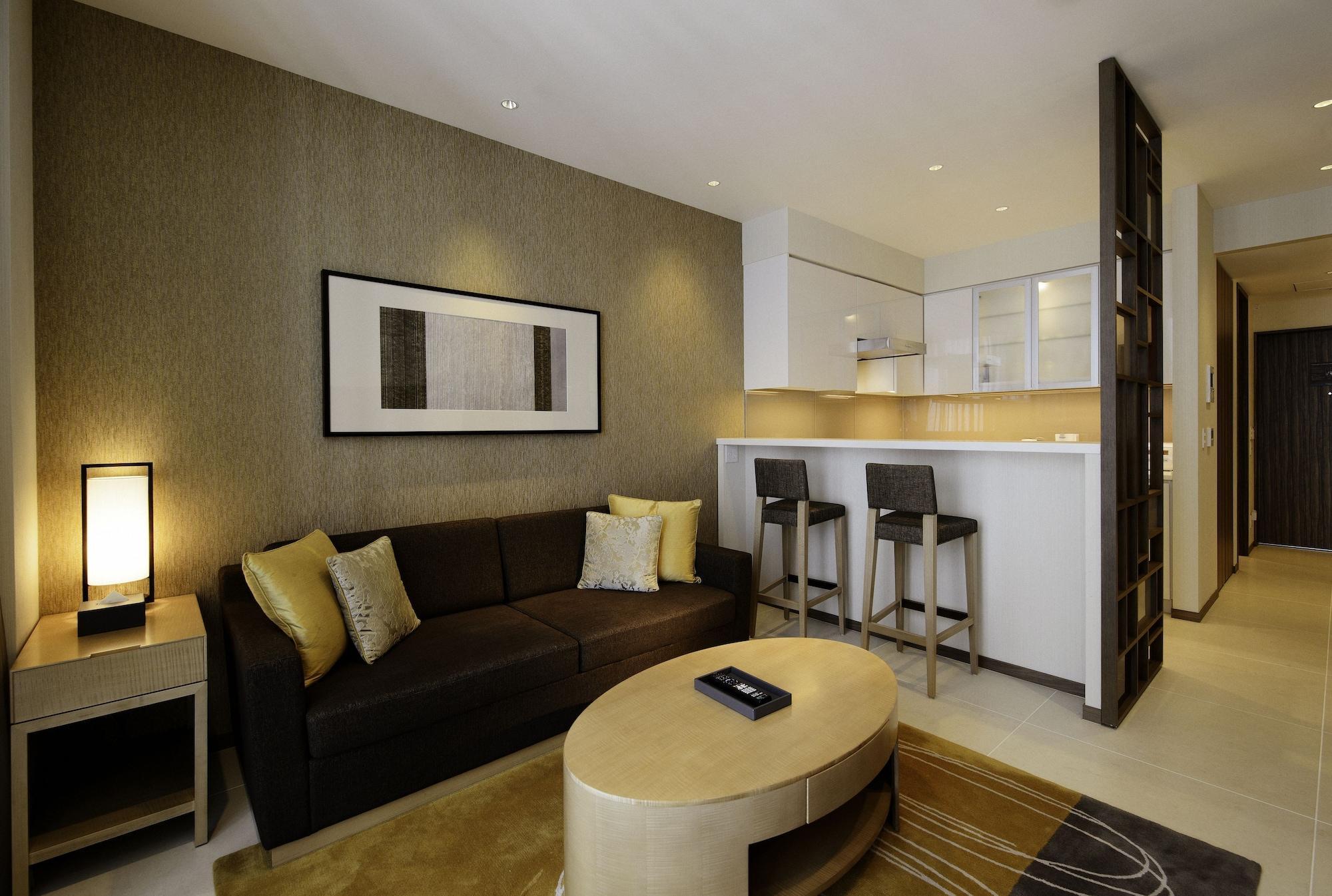 Hotel Oakwood Premier Tokio Exterior foto A typical apartment at The Residence