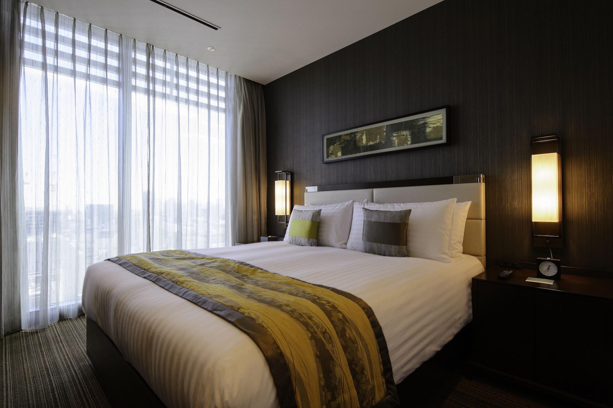 Hotel Oakwood Premier Tokio Exterior foto A bedroom at the hotel