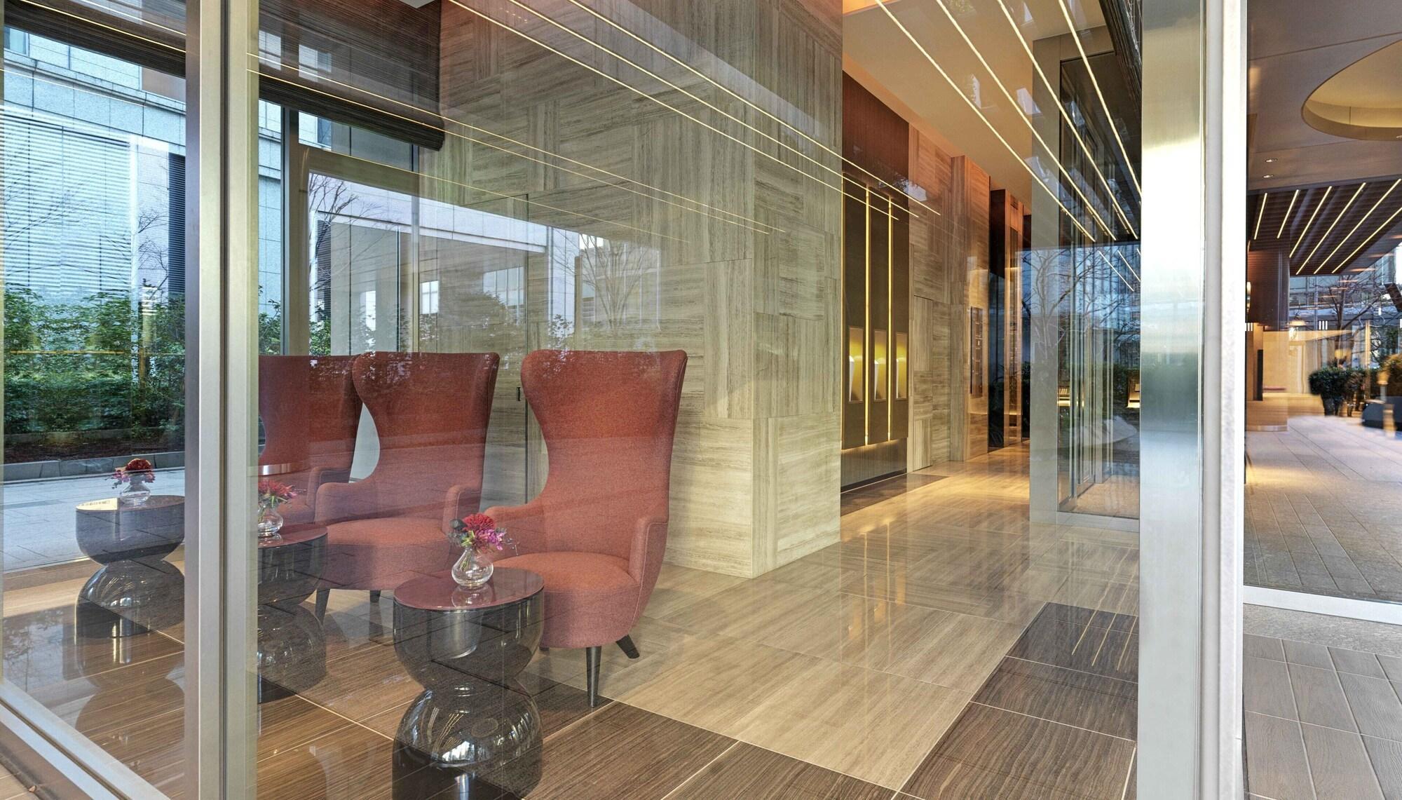 Hotel Oakwood Premier Tokio Exterior foto Lobby